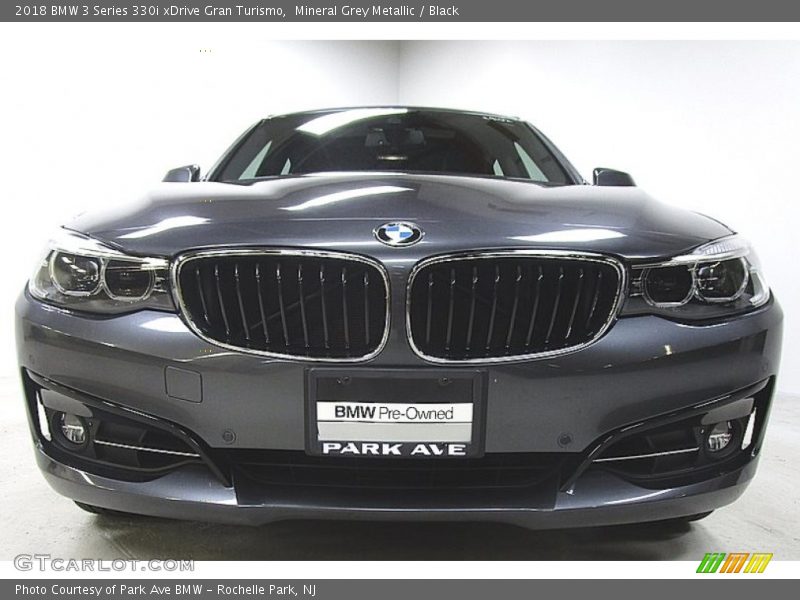 Mineral Grey Metallic / Black 2018 BMW 3 Series 330i xDrive Gran Turismo