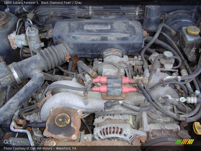 Black Diamond Pearl / Gray 1998 Subaru Forester S