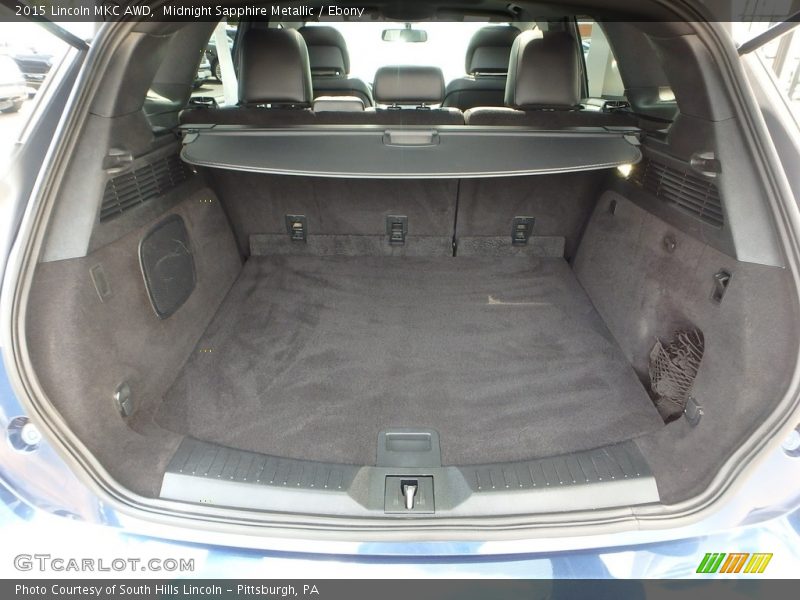 Midnight Sapphire Metallic / Ebony 2015 Lincoln MKC AWD