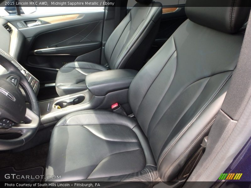 Midnight Sapphire Metallic / Ebony 2015 Lincoln MKC AWD