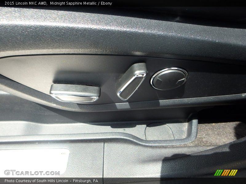 Midnight Sapphire Metallic / Ebony 2015 Lincoln MKC AWD