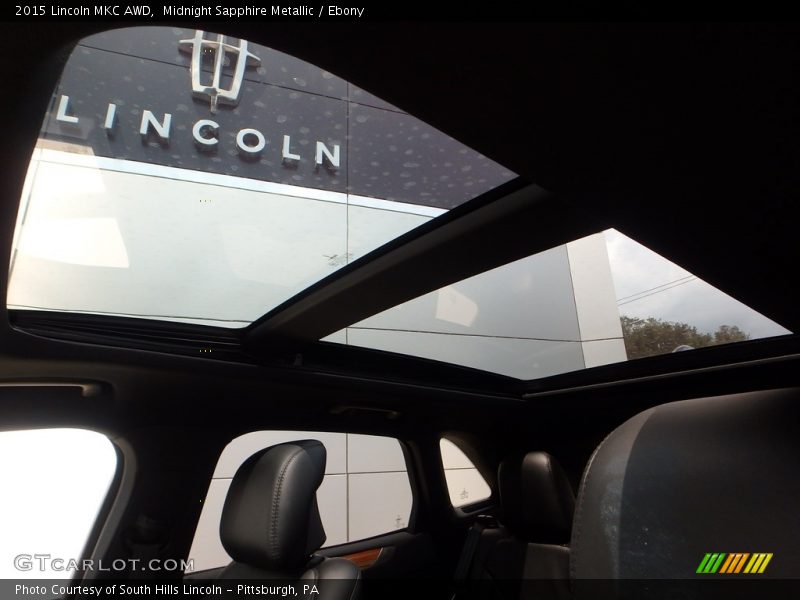 Midnight Sapphire Metallic / Ebony 2015 Lincoln MKC AWD