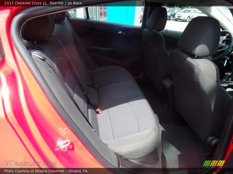 Red Hot / Jet Black 2017 Chevrolet Cruze LS