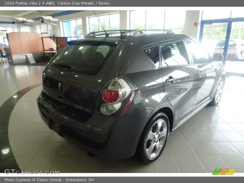 Carbon Gray Metallic / Ebony 2009 Pontiac Vibe 2.4 AWD