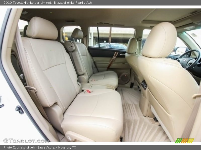 Blizzard White Pearl / Ash 2010 Toyota Highlander Limited