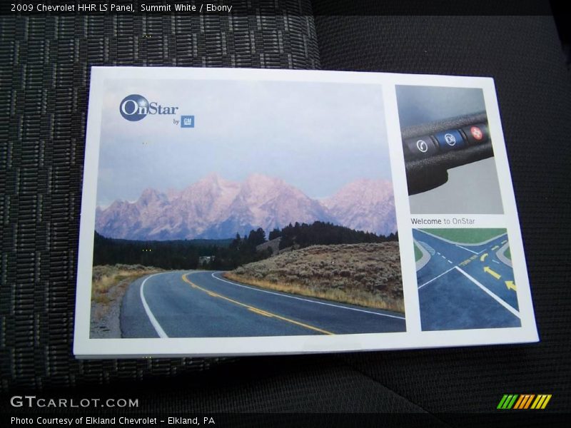 Summit White / Ebony 2009 Chevrolet HHR LS Panel