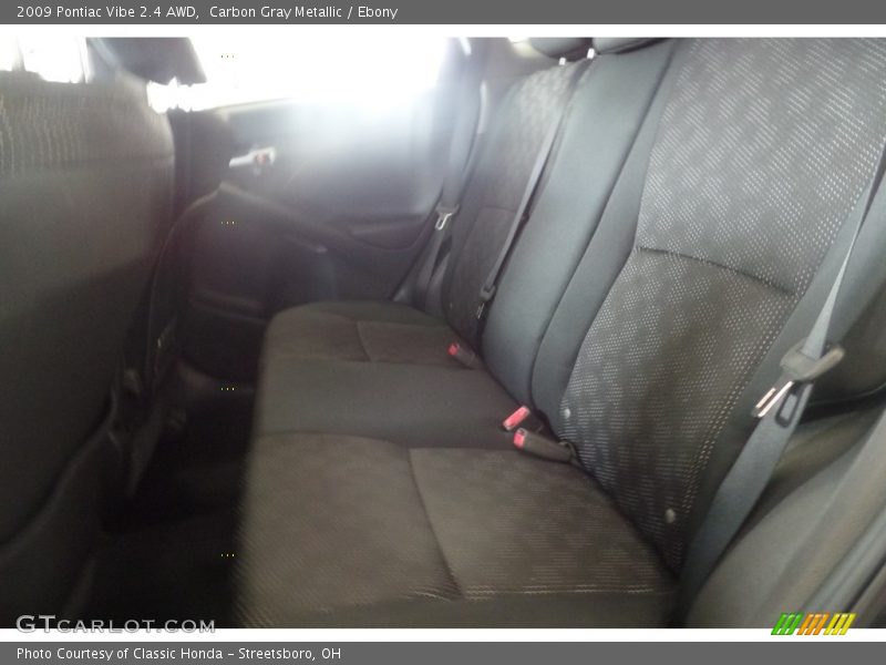 Carbon Gray Metallic / Ebony 2009 Pontiac Vibe 2.4 AWD