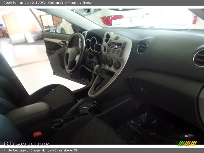 Carbon Gray Metallic / Ebony 2009 Pontiac Vibe 2.4 AWD