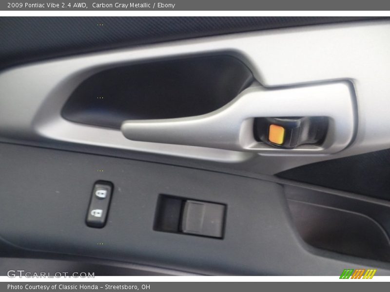 Carbon Gray Metallic / Ebony 2009 Pontiac Vibe 2.4 AWD