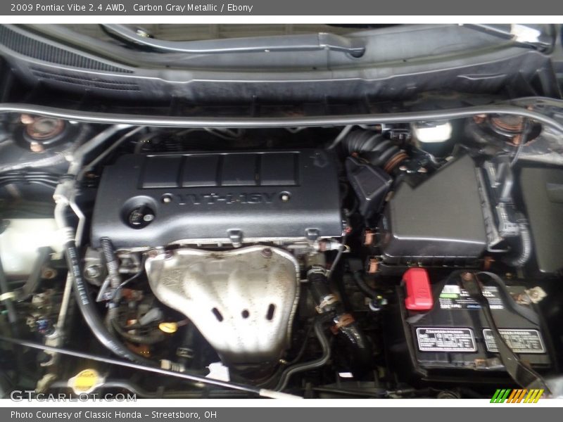 Carbon Gray Metallic / Ebony 2009 Pontiac Vibe 2.4 AWD