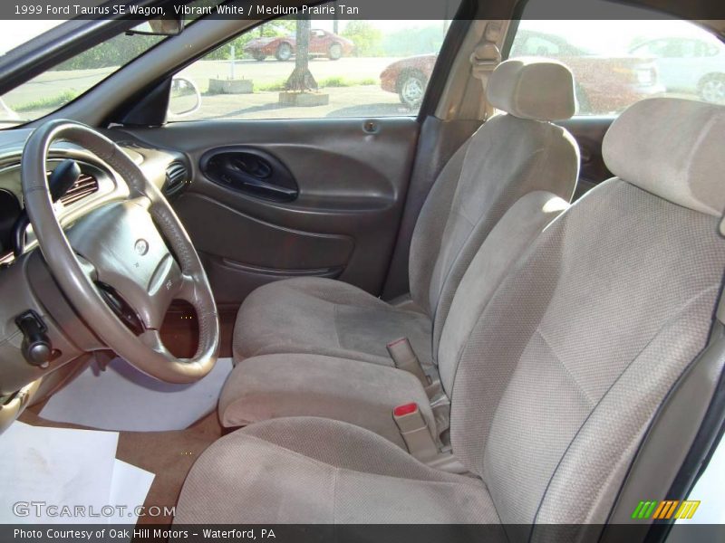 Vibrant White / Medium Prairie Tan 1999 Ford Taurus SE Wagon