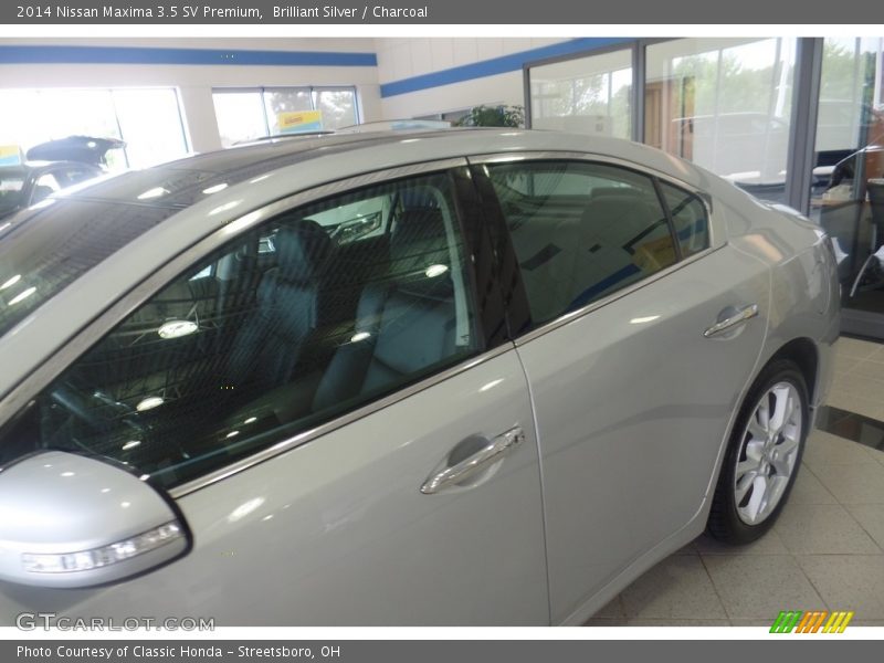 Brilliant Silver / Charcoal 2014 Nissan Maxima 3.5 SV Premium
