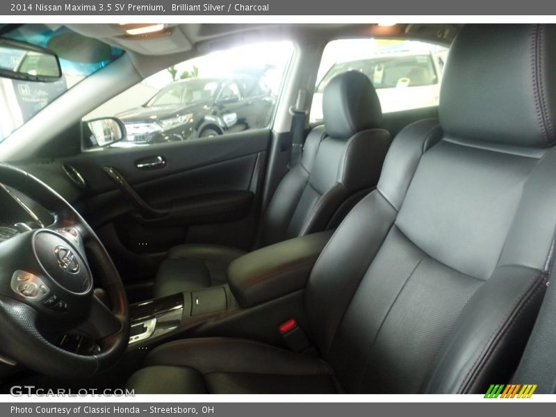 Brilliant Silver / Charcoal 2014 Nissan Maxima 3.5 SV Premium