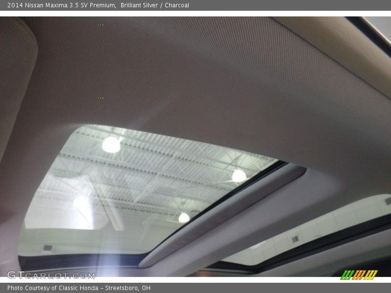 Brilliant Silver / Charcoal 2014 Nissan Maxima 3.5 SV Premium