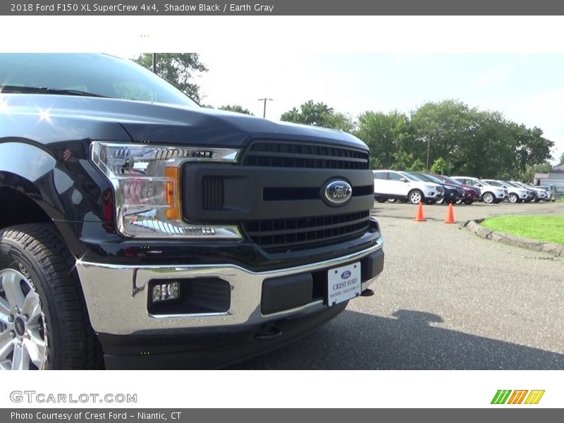 Shadow Black / Earth Gray 2018 Ford F150 XL SuperCrew 4x4