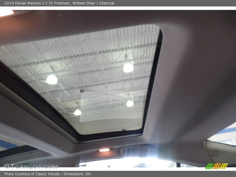 Brilliant Silver / Charcoal 2014 Nissan Maxima 3.5 SV Premium