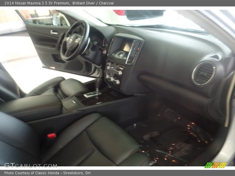 Brilliant Silver / Charcoal 2014 Nissan Maxima 3.5 SV Premium