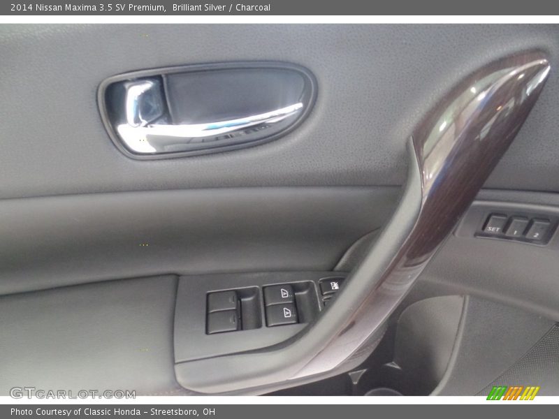 Brilliant Silver / Charcoal 2014 Nissan Maxima 3.5 SV Premium