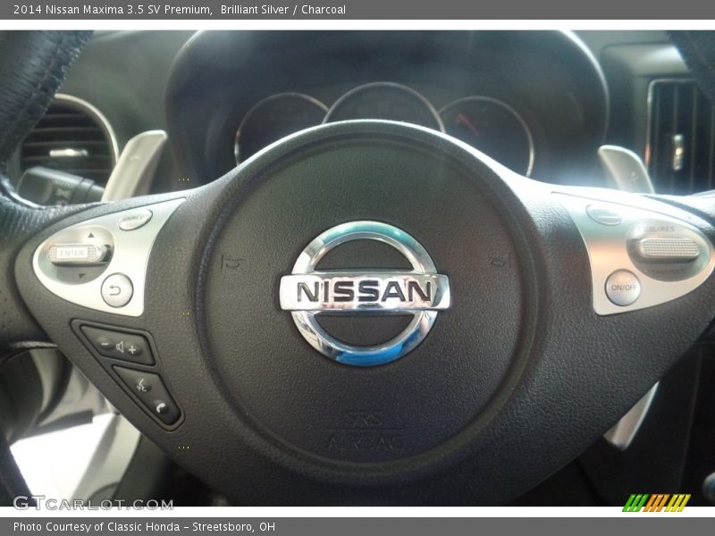 Brilliant Silver / Charcoal 2014 Nissan Maxima 3.5 SV Premium