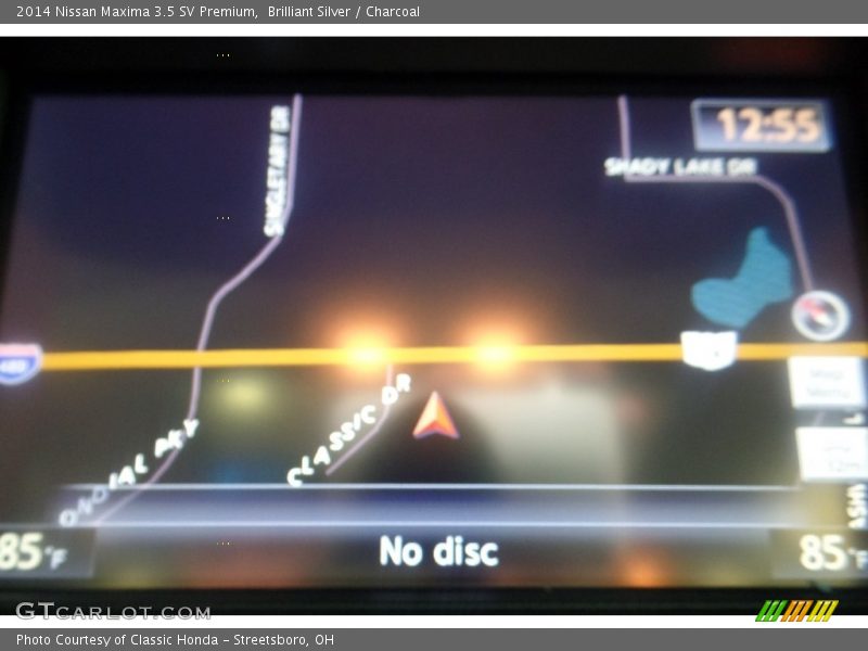 Brilliant Silver / Charcoal 2014 Nissan Maxima 3.5 SV Premium