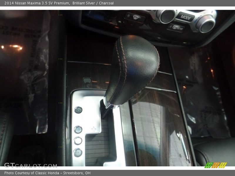 Brilliant Silver / Charcoal 2014 Nissan Maxima 3.5 SV Premium