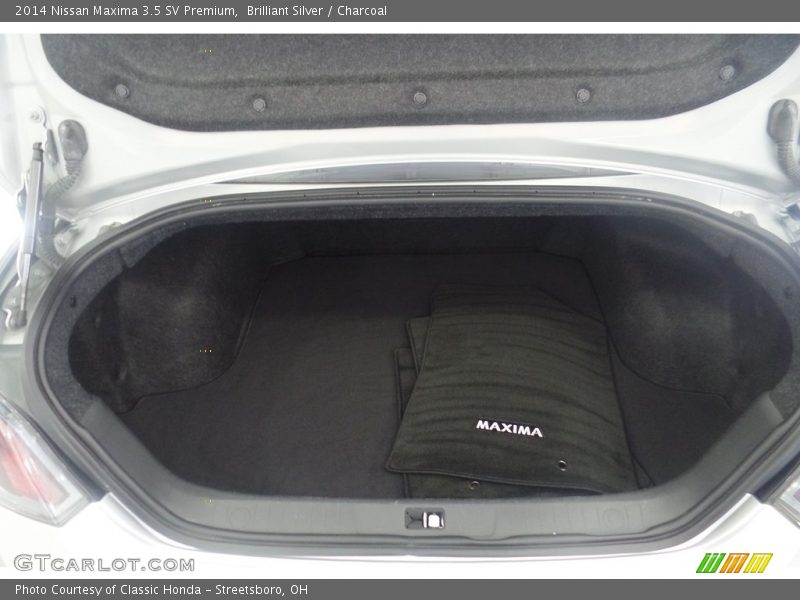 Brilliant Silver / Charcoal 2014 Nissan Maxima 3.5 SV Premium
