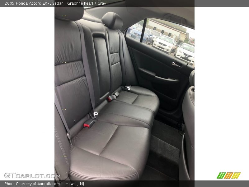 Graphite Pearl / Gray 2005 Honda Accord EX-L Sedan