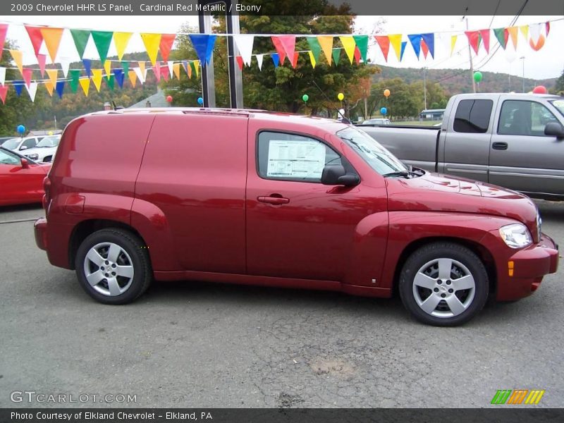 Cardinal Red Metallic / Ebony 2009 Chevrolet HHR LS Panel