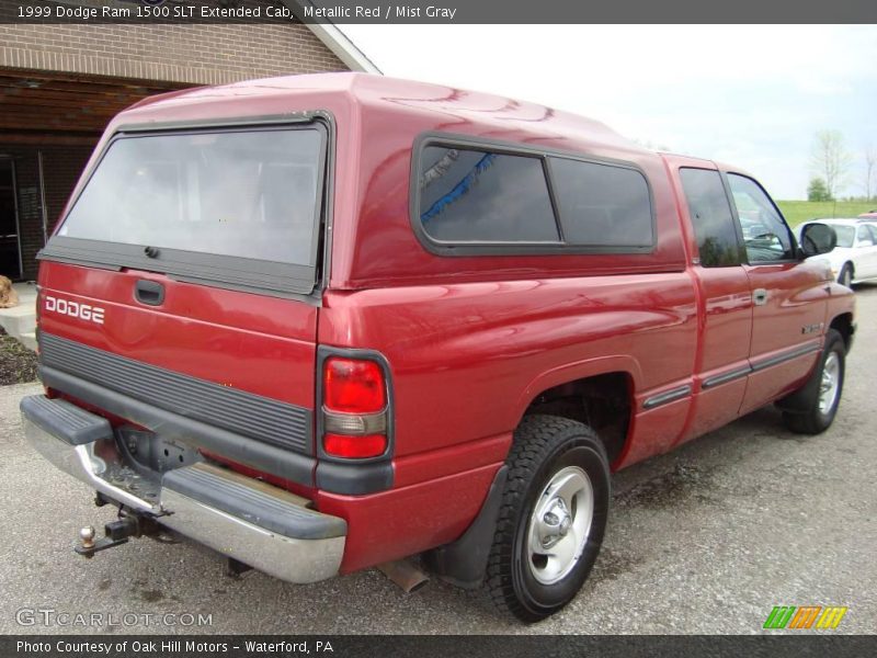 Metallic Red / Mist Gray 1999 Dodge Ram 1500 SLT Extended Cab