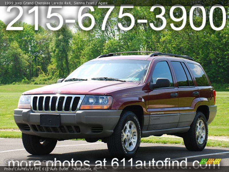 Sienna Pearl / Agate 1999 Jeep Grand Cherokee Laredo 4x4