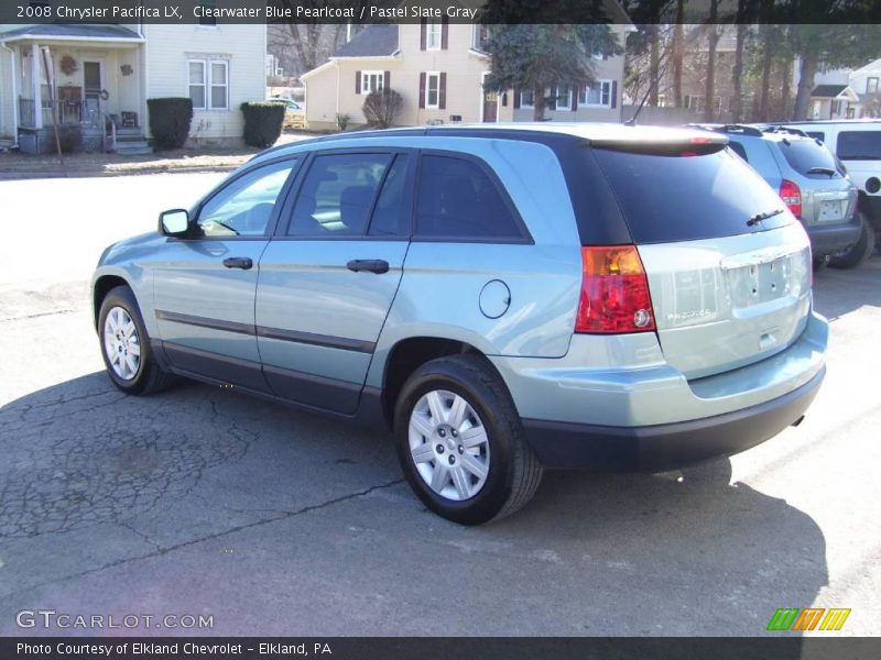 Clearwater Blue Pearlcoat / Pastel Slate Gray 2008 Chrysler Pacifica LX