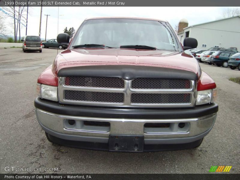 Metallic Red / Mist Gray 1999 Dodge Ram 1500 SLT Extended Cab