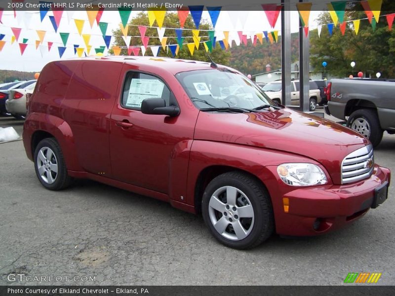 Cardinal Red Metallic / Ebony 2009 Chevrolet HHR LS Panel