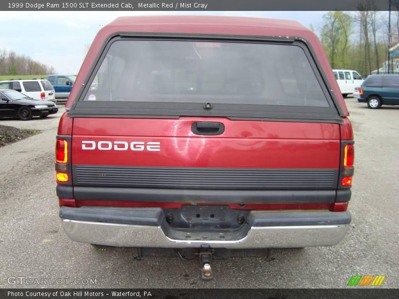Metallic Red / Mist Gray 1999 Dodge Ram 1500 SLT Extended Cab