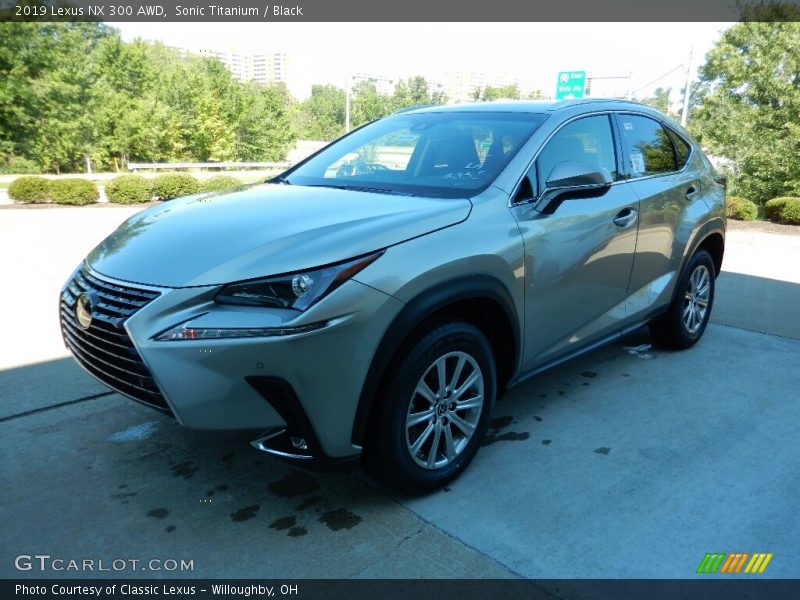 Sonic Titanium / Black 2019 Lexus NX 300 AWD