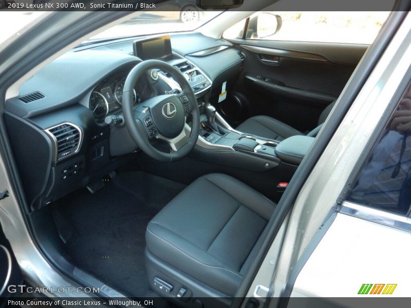 Sonic Titanium / Black 2019 Lexus NX 300 AWD