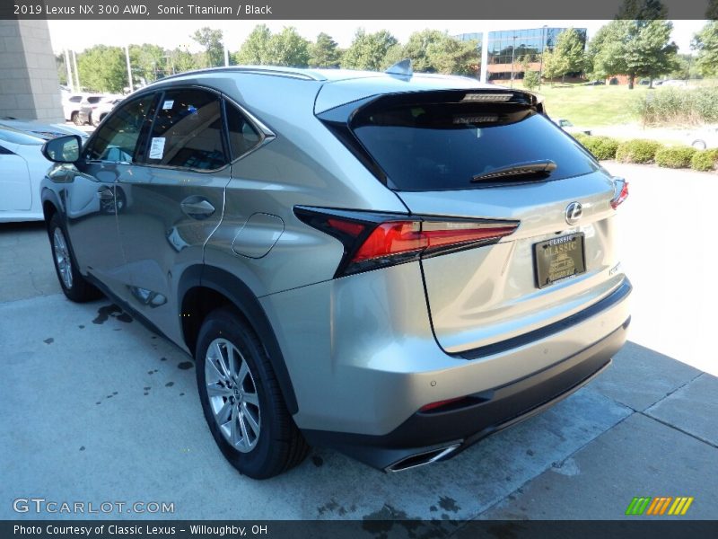 Sonic Titanium / Black 2019 Lexus NX 300 AWD