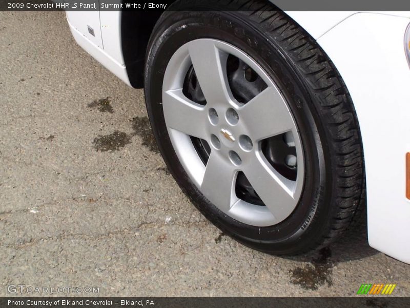 Summit White / Ebony 2009 Chevrolet HHR LS Panel