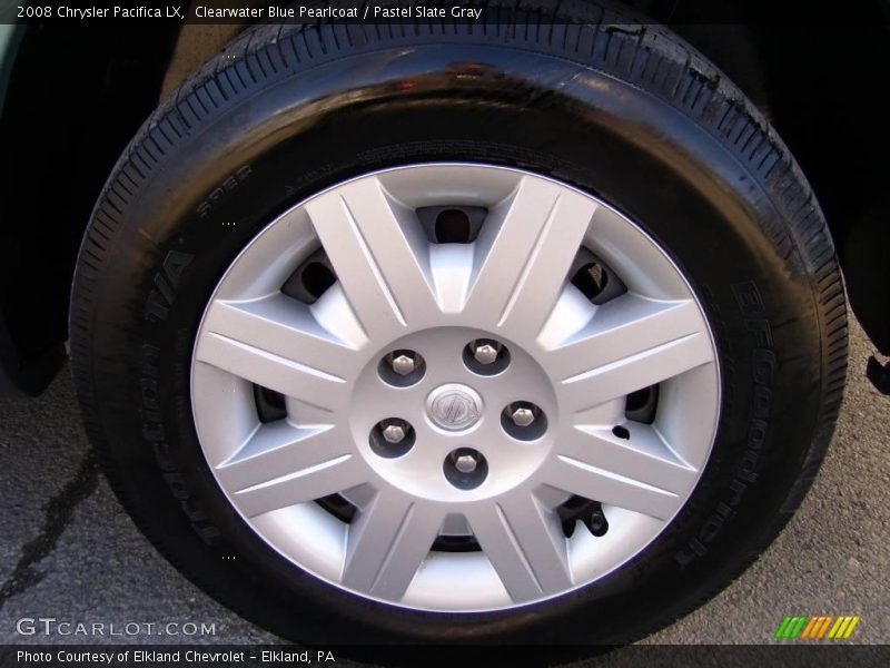 Clearwater Blue Pearlcoat / Pastel Slate Gray 2008 Chrysler Pacifica LX