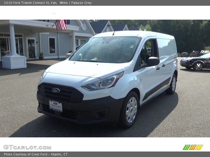 White / Palazzo Grey 2019 Ford Transit Connect XL Van