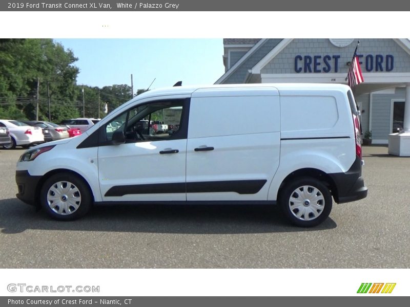 White / Palazzo Grey 2019 Ford Transit Connect XL Van