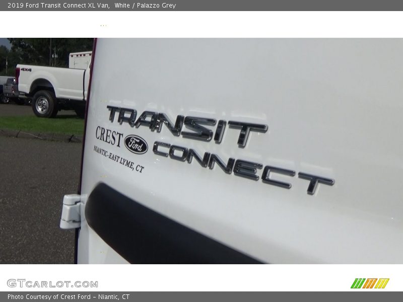 White / Palazzo Grey 2019 Ford Transit Connect XL Van