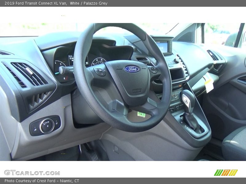 2019 Transit Connect XL Van Palazzo Grey Interior