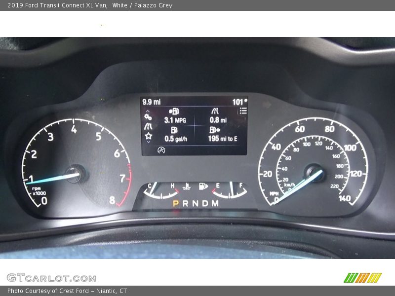  2019 Transit Connect XL Van XL Van Gauges