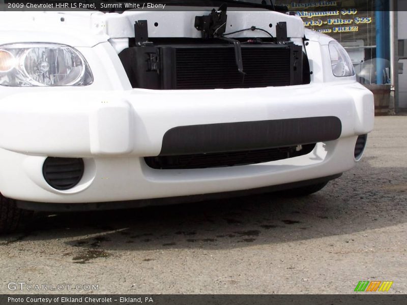 Summit White / Ebony 2009 Chevrolet HHR LS Panel
