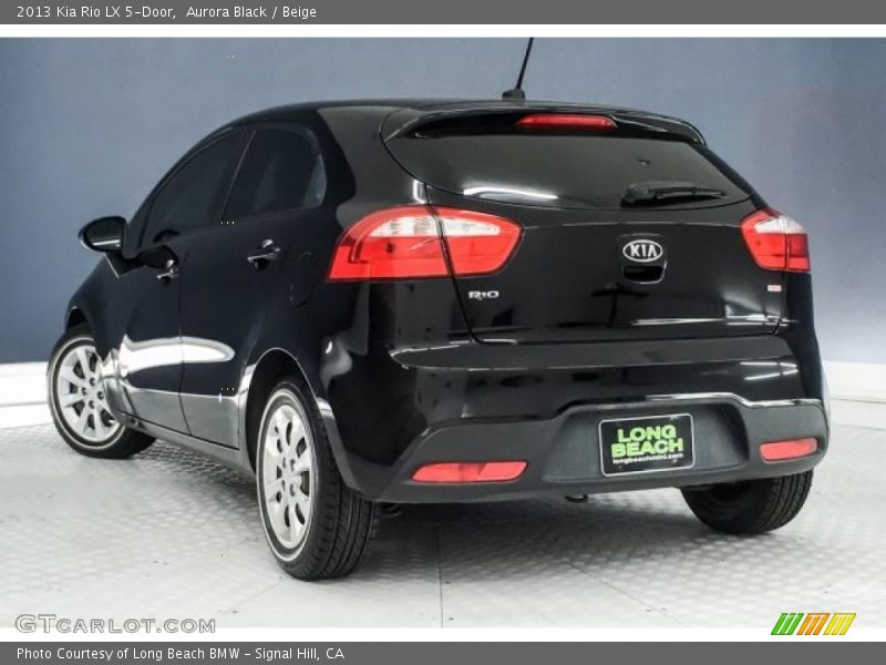 Aurora Black / Beige 2013 Kia Rio LX 5-Door