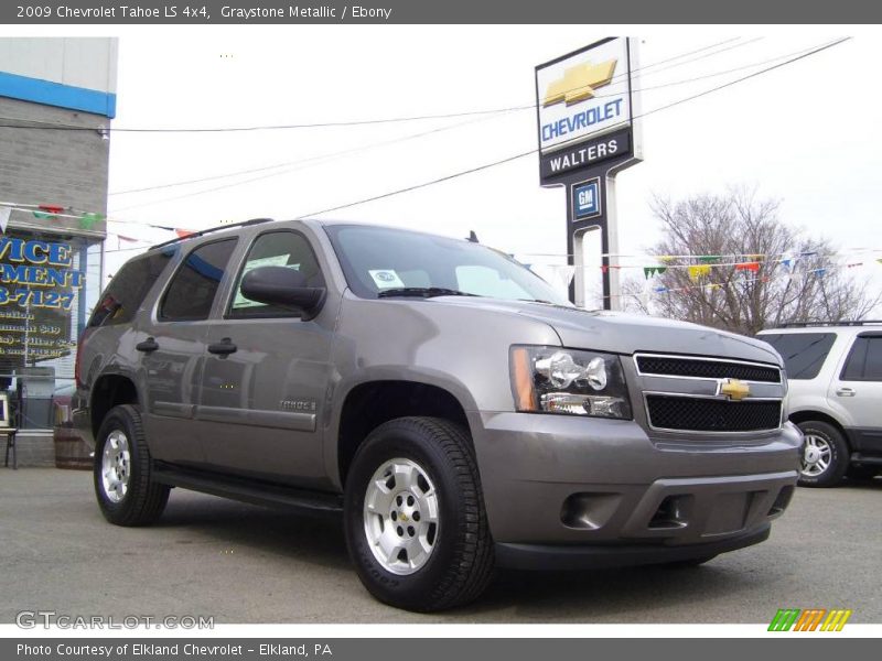 Graystone Metallic / Ebony 2009 Chevrolet Tahoe LS 4x4