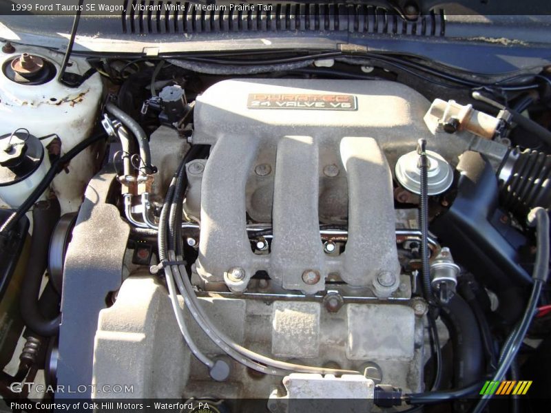 Vibrant White / Medium Prairie Tan 1999 Ford Taurus SE Wagon