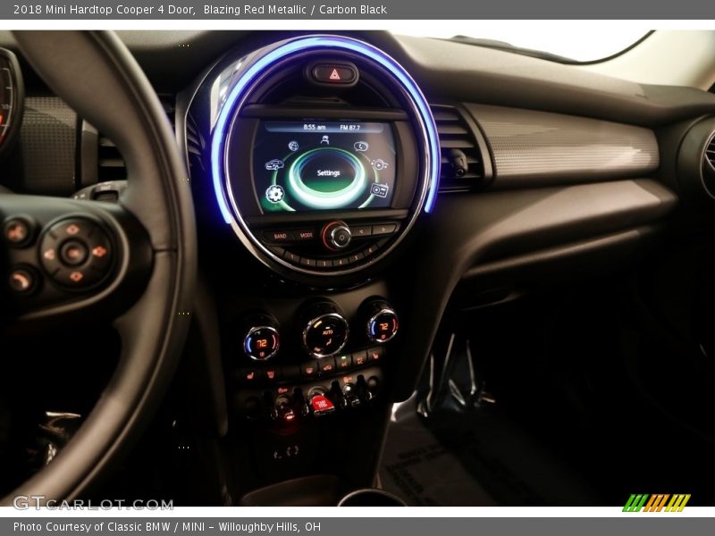 Blazing Red Metallic / Carbon Black 2018 Mini Hardtop Cooper 4 Door