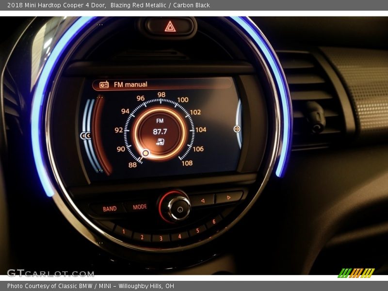 Blazing Red Metallic / Carbon Black 2018 Mini Hardtop Cooper 4 Door